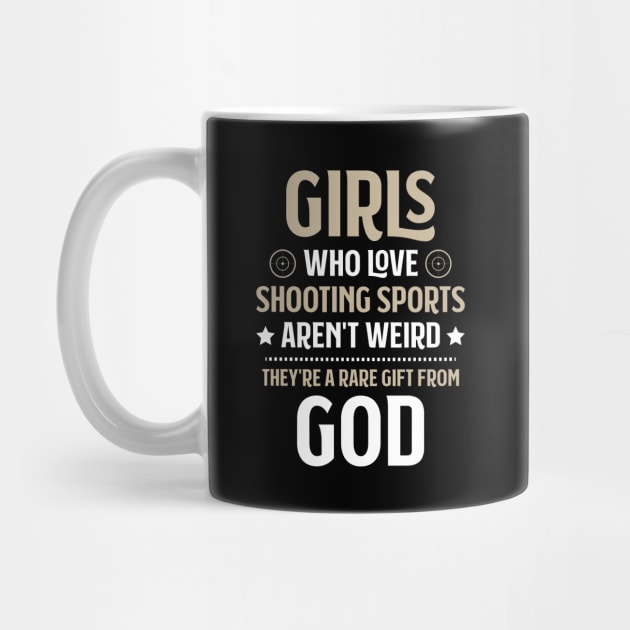 Shooting Sports Gun Range Gun Club Girls Gift by Krautshirts